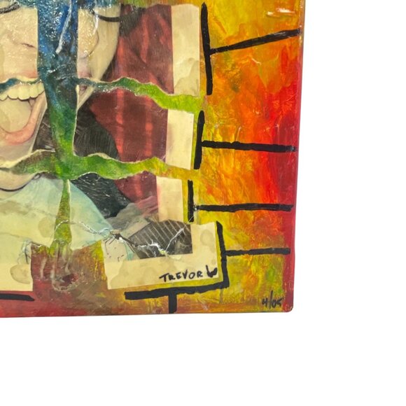 Trevor Williamson Mixed Media Art "Ashley In Pieces" Please READ - Picture 11 of 12